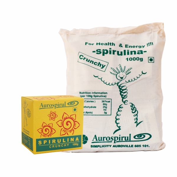 Spirulina Crunchy | 1kg | Aurospirul