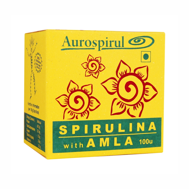 Spirulina z Amlą | kapsułki 100szt. | 50g | Aurospirul