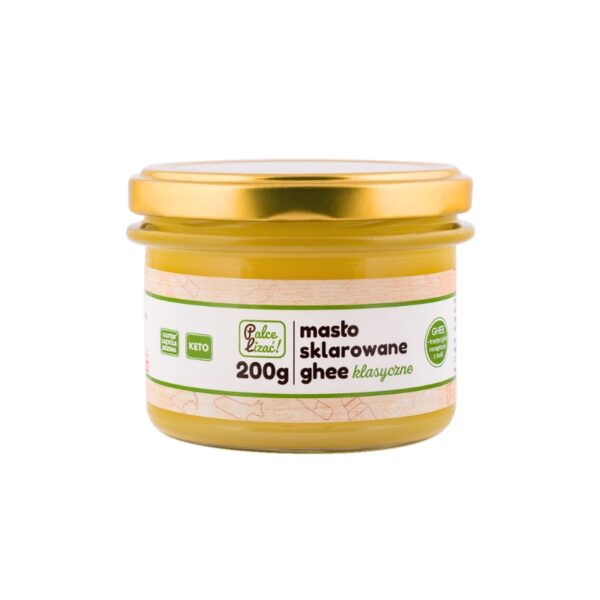 Masło sklarowane Ghee naturalne | 200g | Palce Lizać