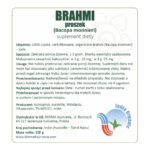 Etykieta produktu Brahmi Aurospirul 100 g w proszku