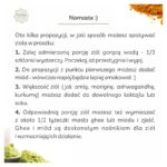 Instrukcja jak stosowac ziola w proszku MOMA Ayurveda