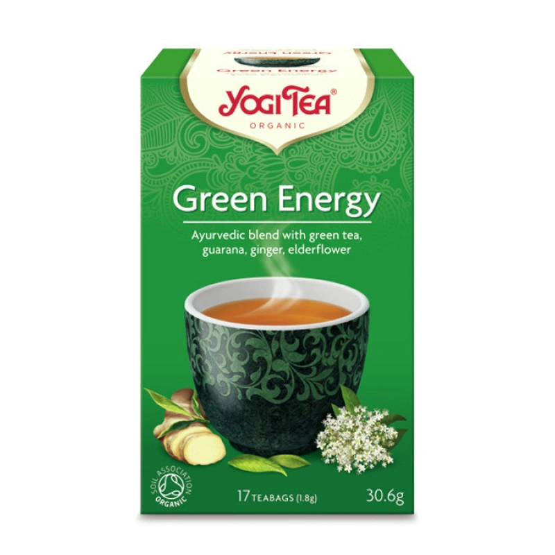 YOGI TEA Green Energy | Zielona energia | Herbata | 17szt. | 30,6g