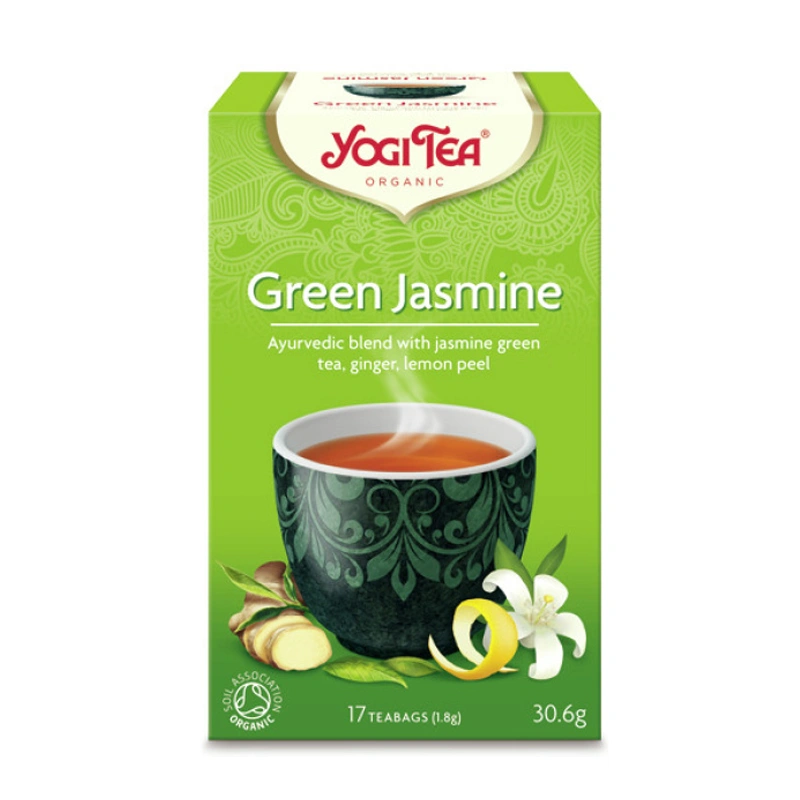 YOGI TEA Green Jasmine | Zielona jaśminowa | Herbata | 17szt. | 30,6g