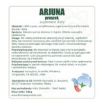 Etykieta produktu Arjuna Aurospirul 100 g w proszku