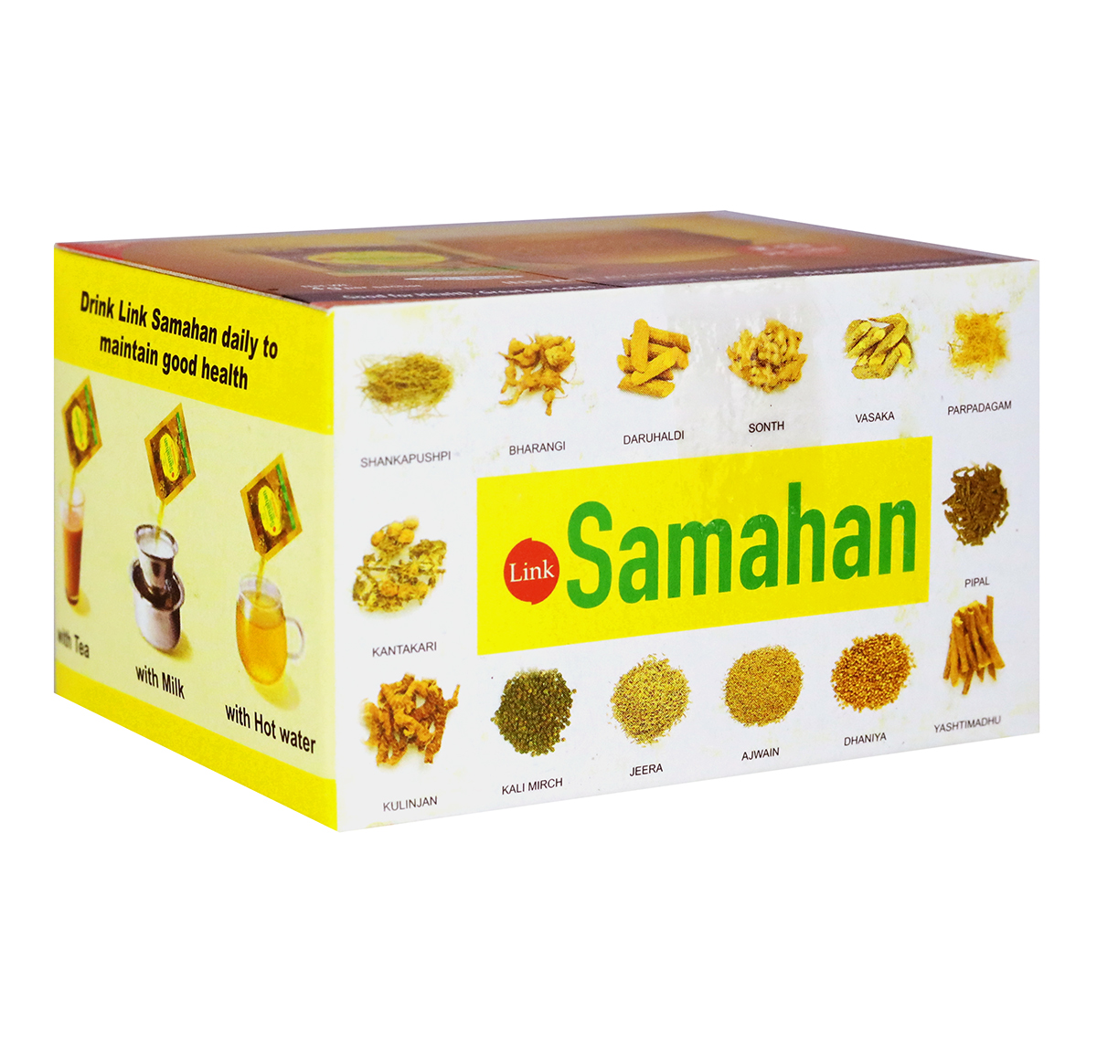 Link Natural | SAMAHAN | Herbata ajurwedyjska | 10 szt.