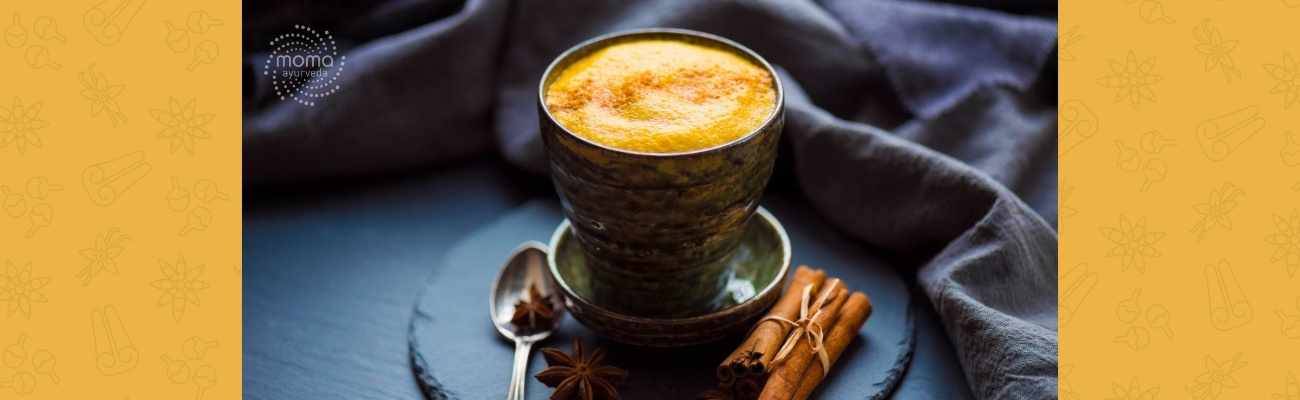 Złote latte z ashwagandhą