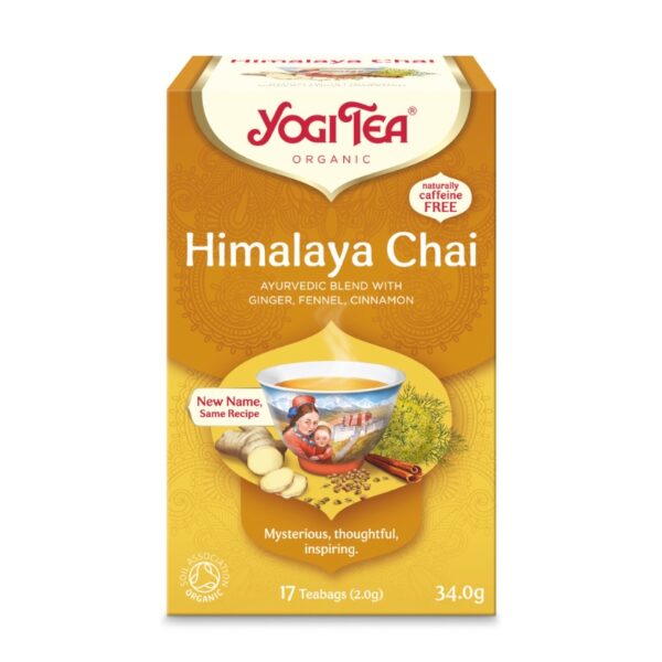 YOGI TEA Himalaya Chai | Czaj z Himalajów | Herbata | 17szt. | 34g