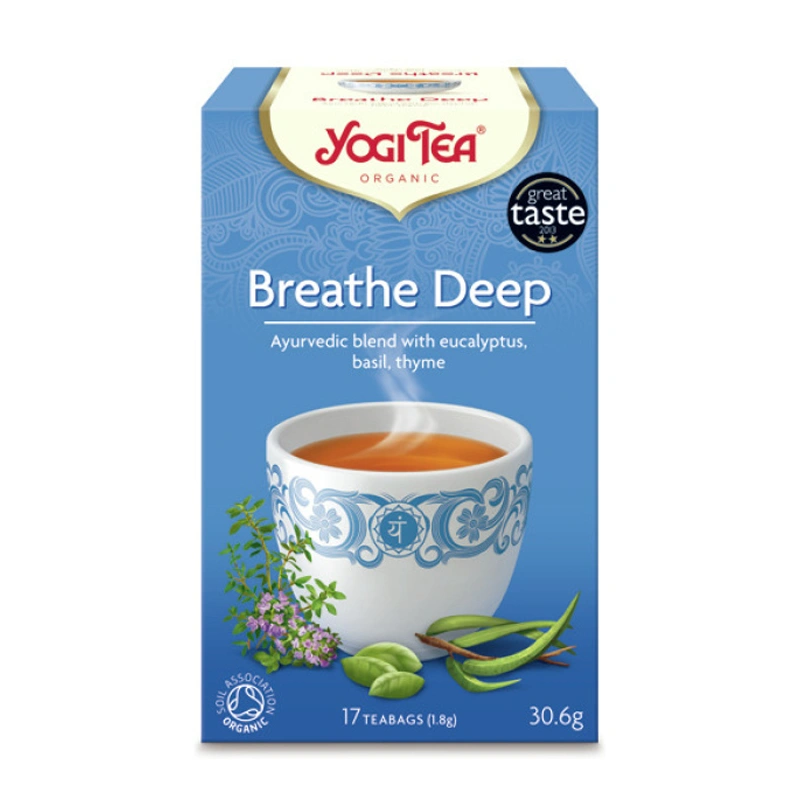 YOGI TEA Breathe Deep | Swobodny oddech | Herbata | 17szt. | 34g