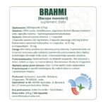 Etykieta produktu Brahmi Aurospirul 500 kapsułek