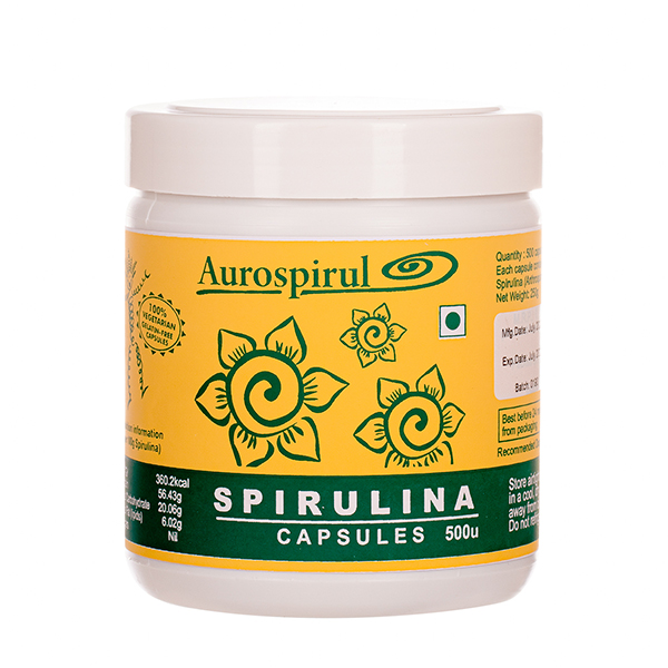 Spirulina | kapsułki 500szt. | 250g | Aurospirul