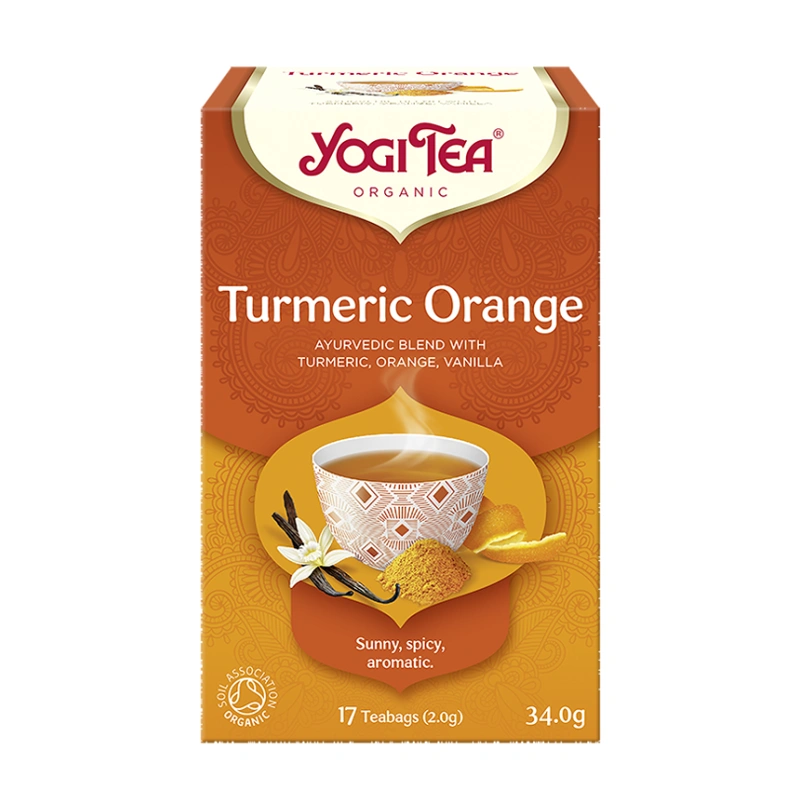 YOGI TEA Turmeric Orange | Kurkuma Pomarańcza | Herbata | 17szt. | 34g