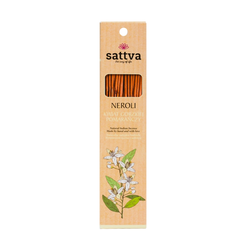 SATTVA | Kadzidła | Neroli Kwiat gorzkiej pomarańczy | 15szt