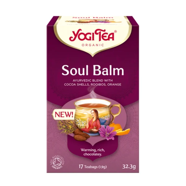 YOGI TEA Soul Balm | Balsam dla Duszy | Herbata | 17szt. | 32,2g