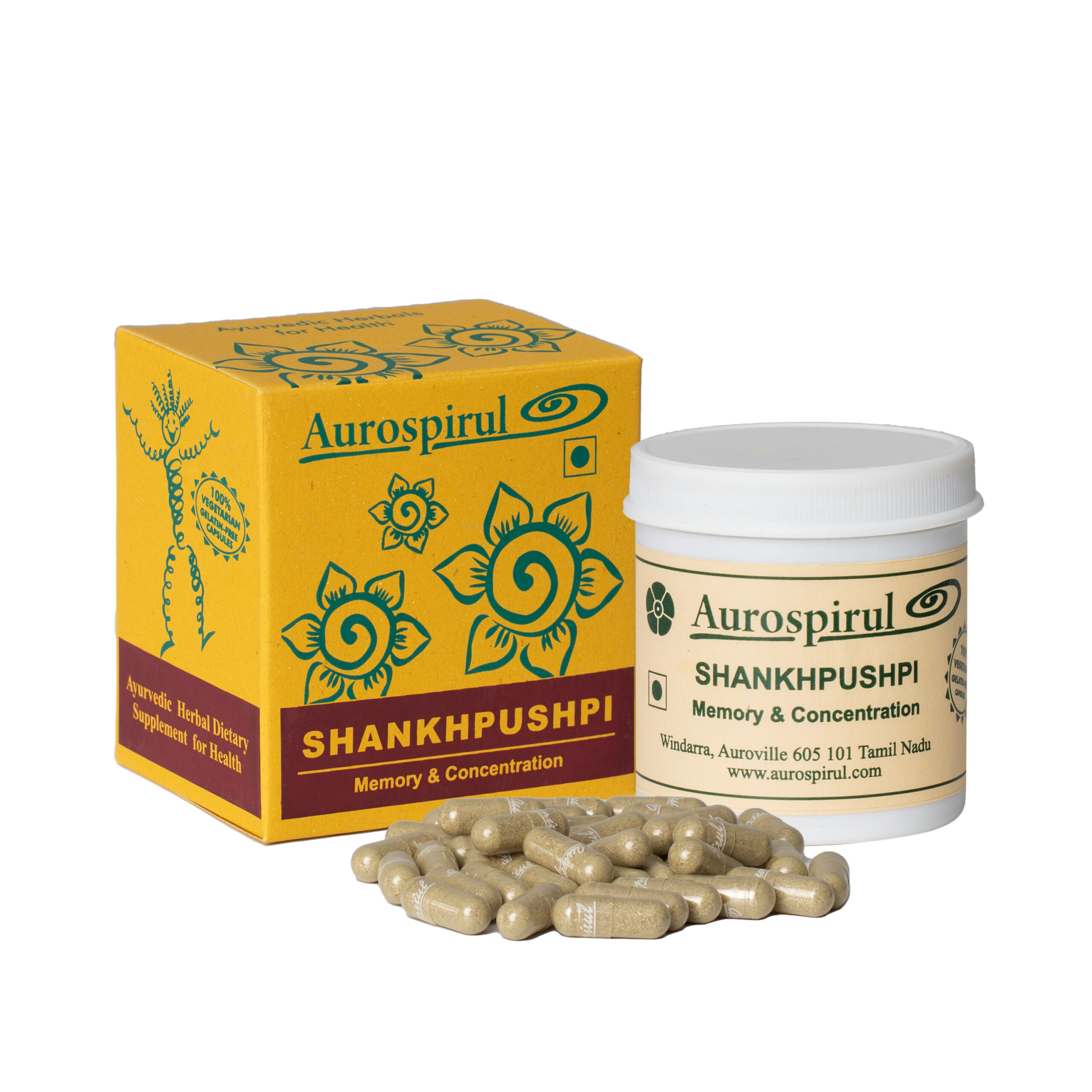 Shankapushpi 100 kapsułek