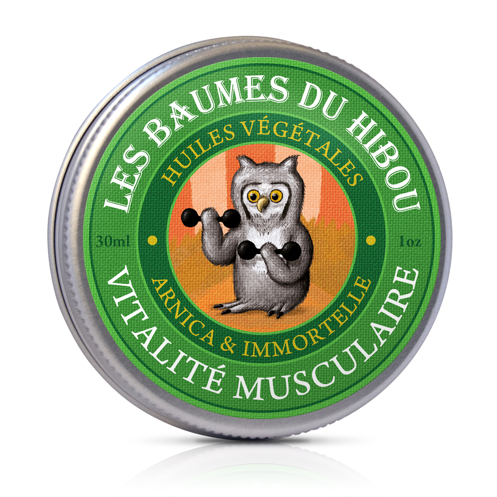Pan Sowa | Balsam Witalność mięśni | Les Baumes du Hibou | 30ml | Le Secret Naturel
