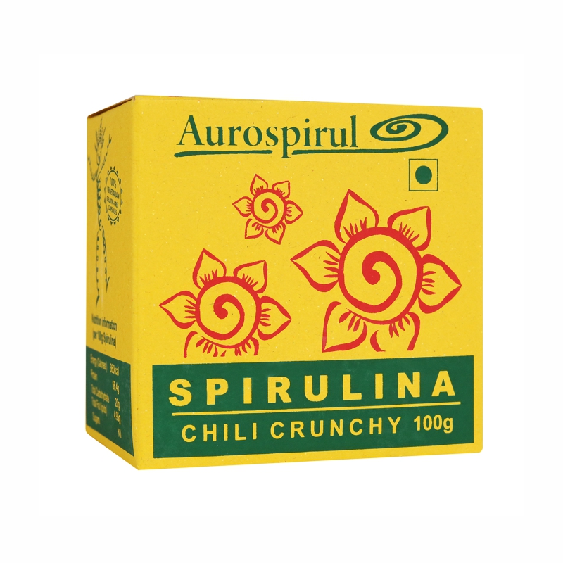 Spirulina Chili Crunchy | 100g | Aurospirul