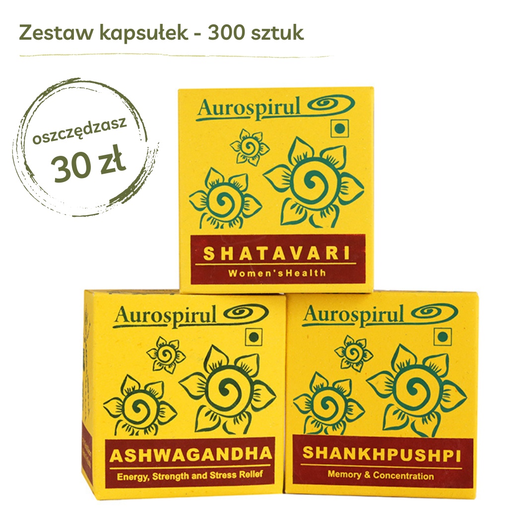 Na Kobiecy Układ Hormonalny | zestaw ziół | kapsułki | Aurosp...