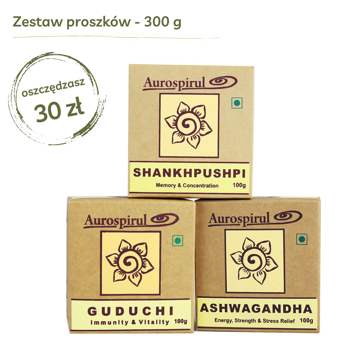 Na Sen | zestaw ziół | proszek | Aurospirul