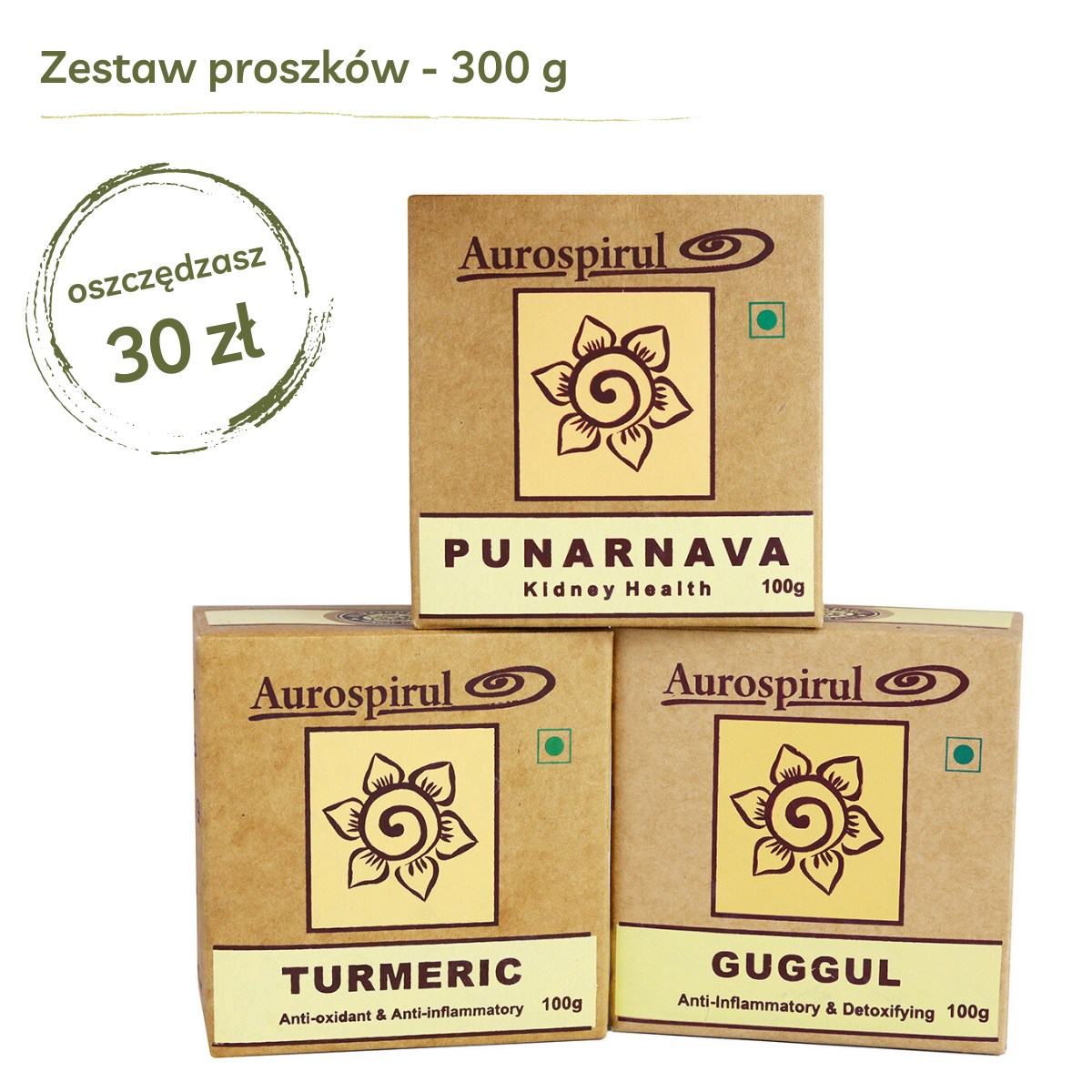 Na Stawy i Mobilność | zestaw ziół | proszek | Aurospirul
