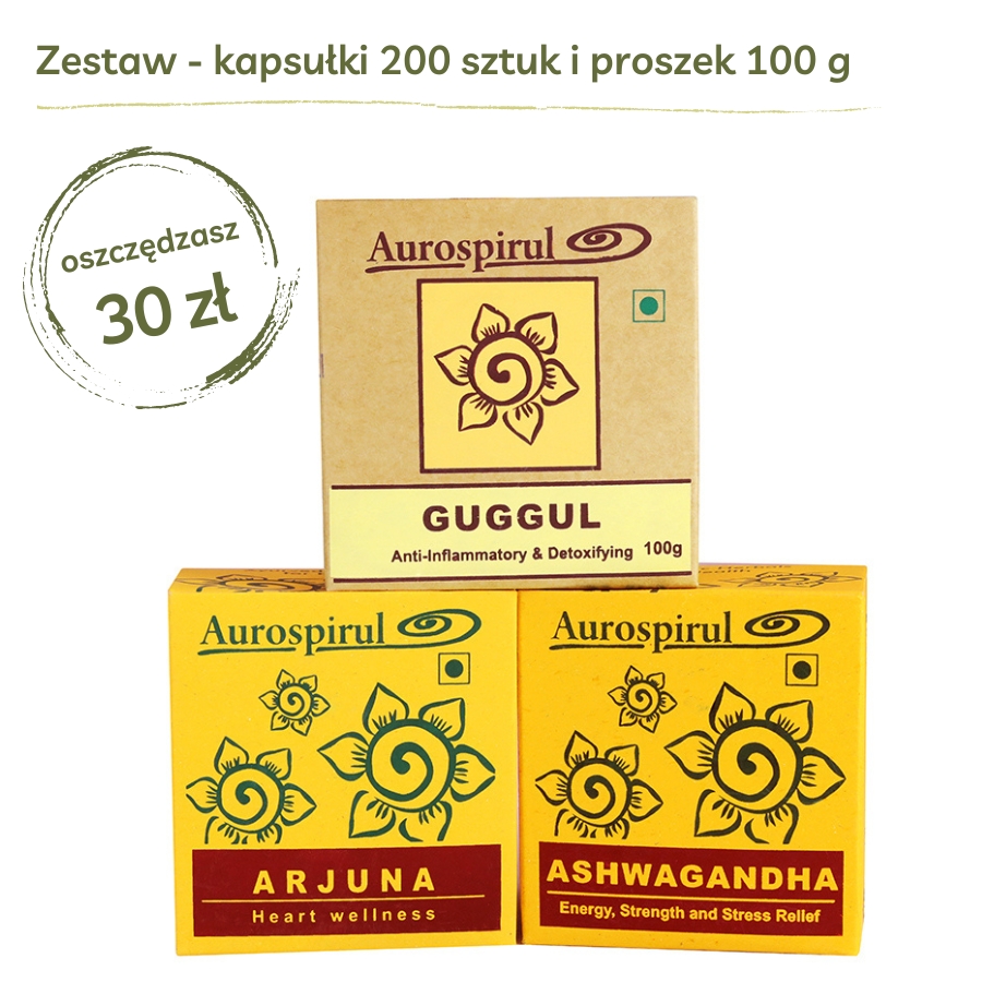 Na Układ Krążenia i Serce | zestaw ziół | kapsułki | Aurospir...