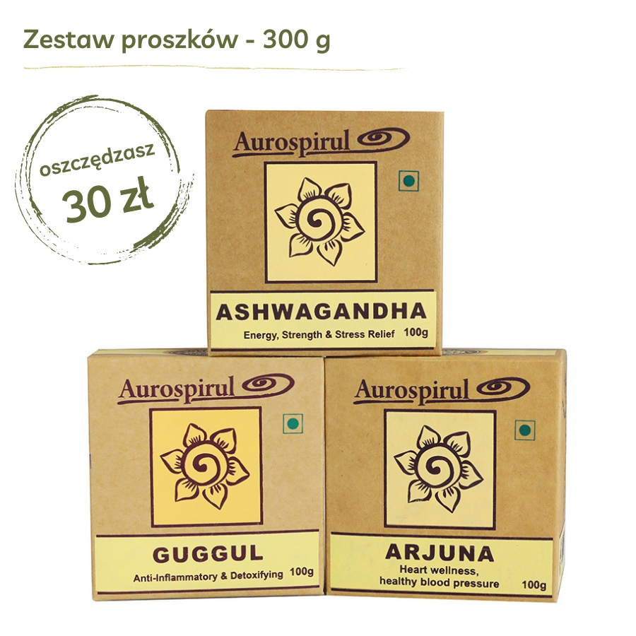 Na Układ Krążenia i Serce | zestaw ziół | proszek | Aurospiru...