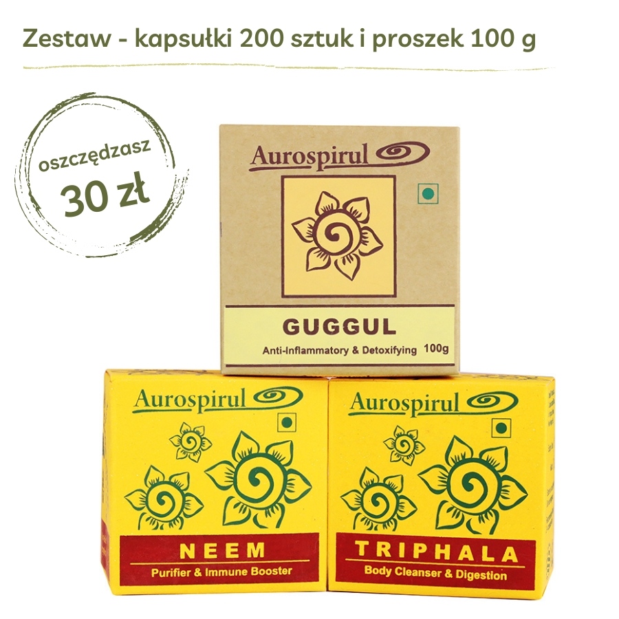 Na Pasożyty | zestaw ziół | kapsułki | Aurospirul