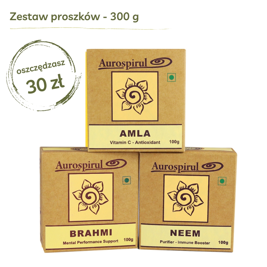 Na Włosy, Skórę i Paznokcie | zestaw ziół | proszek | Aurospirul