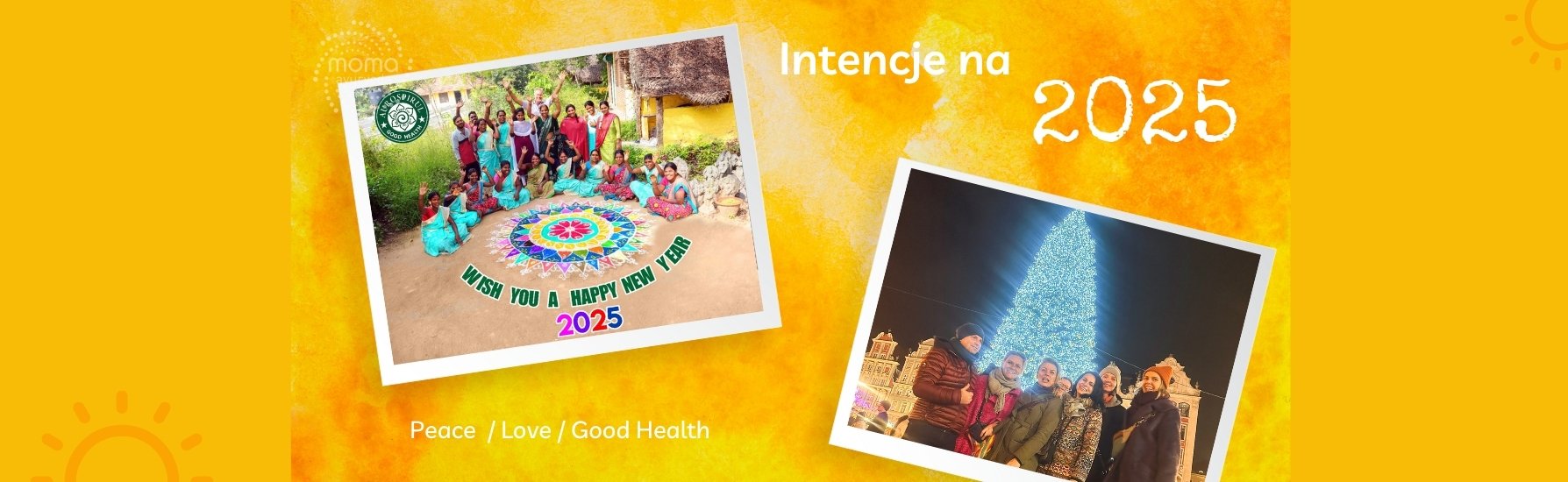 Intencja na Nowy Rok 2025: Peace, Love, Good Health