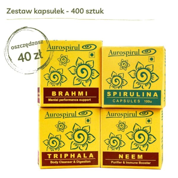 Od Nowa | zestaw ziół | kapsułki | Aurospirul