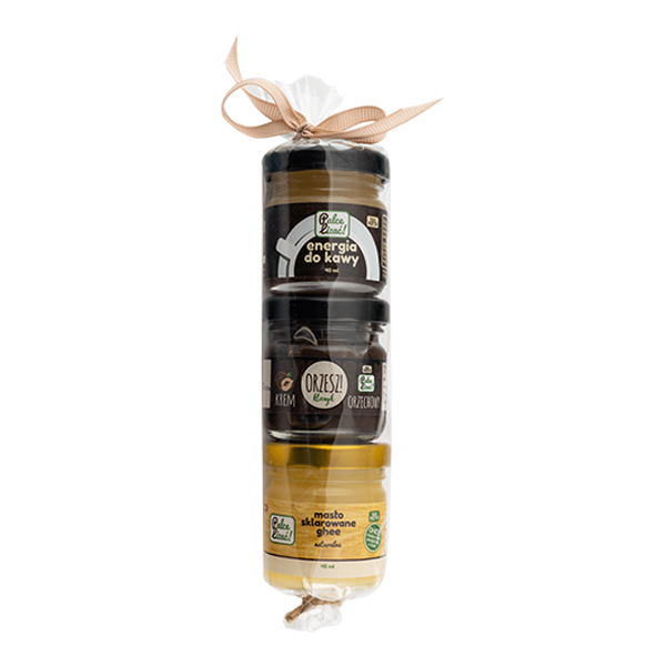 Zestaw | Energia do kawy, ORZESZ! klasyk, Masło Ghee naturalne | 3x35g | Palce Lizać