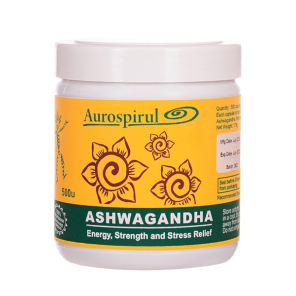 Ashwagandha | kapsułki 500szt. | 175g | Aurospirul