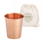 Kubek miedziany na wodę_grawer kwiatowy SO2_250 ml